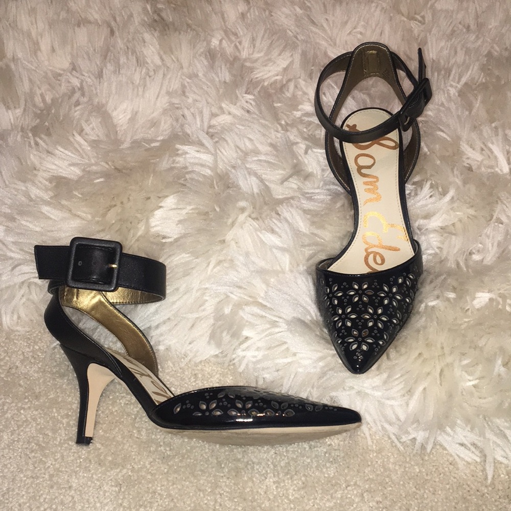 Sam Edelman Black Heals: Size 4.5